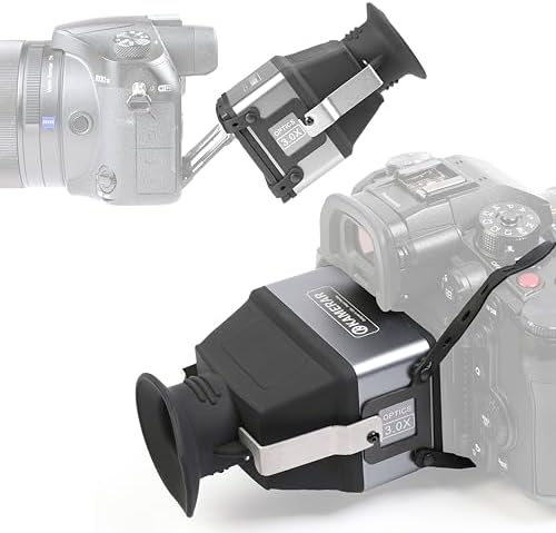 Kamerar CVF-2 LCD Viewfinder 3X Magnifier for 3.0" and 3.2" LCD Screen by Kamerar