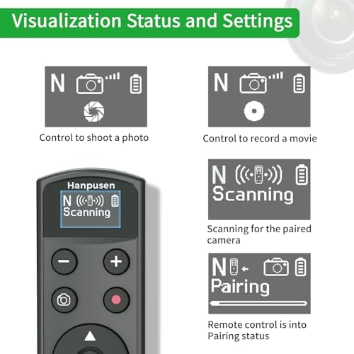 for Nikon Rechargeable Shutter Release,Wireless Camera Remote Control - Image 7