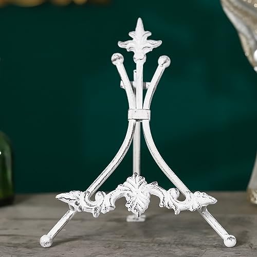 9.5" Plate Stand White, Plate Stand For Display White, Book Stand by Wenbery