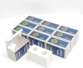 Boen 25mm Coin Flips 1000 Pcs 2x2 Cardboard Holders for Quarter by BoenCoinCollectionSupplies