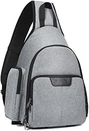 MOSISO Camera Bag Sling Backpack, Full Open Camera Case, Grey by MOSISO