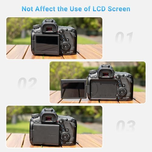 JJC 2-Pack EB Eyecup Eyepiece Eye Cup for Canon EOS 90D 80D 70D 6D Mark II - Image 4