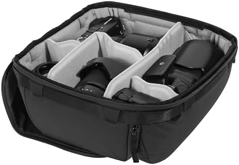 Peak Design Camera Cube V2, Medium, Custom Organization and Protection, Weatherproof Shell with Foam Sub-Lining, FlexFold Dividers Included, Camera Bag Insert Compatible Travel Bags - Image 2
