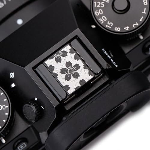 Camera Metal Hot Shoe Cover Shutter Buttons Protector for Fuji X100VI X100V X-T4 X-T3 XPRO3 XPRO2 for ZF Z5 Z6 Z6II (Black-Hot Shoe Cover) - Image 4