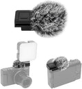 JJC Cold Shoe Wind Muff for Sony ZV-E10 II ZVE10 ZV-1F ZV-1 II ZV-E1, Black by JJC