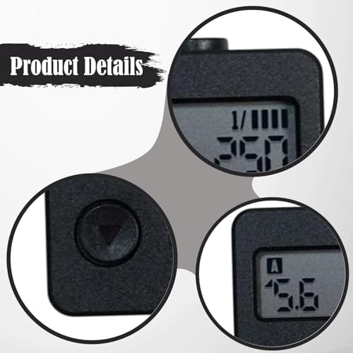 Camera Photometer Single Photography Cold Shoe Mount Adjustable Device Metal Construction Suitable for, Black - Image 2