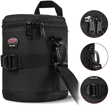 Camera Lens Pouch for DSLR Lenses Up to 4.33" x 6.70" - Image 4