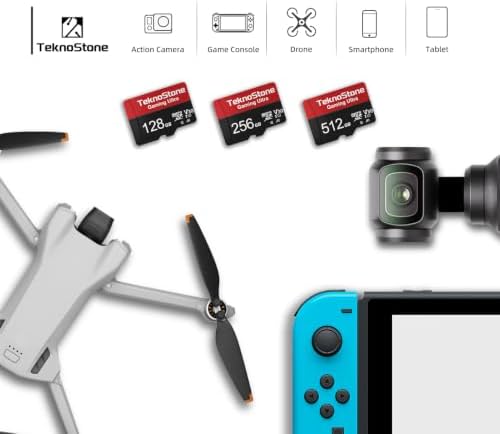 128GB Gaming MicroSDXC TF Memory Card with Adapter 1 Pack - Image 4