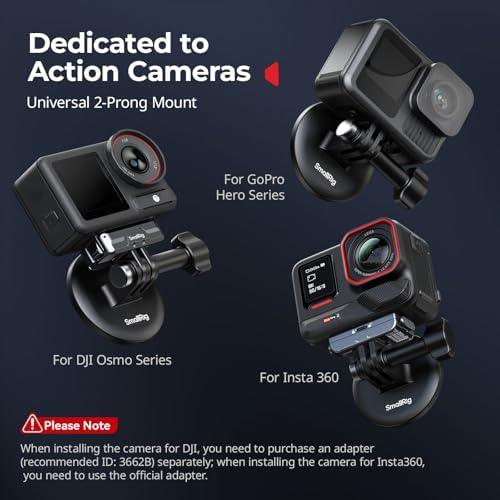 SMALLRIG Quick-Release Action Camera Magnetic Neck Mount with Chest Strap - Image 7