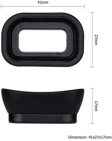 Kiwifotos FDA-EP10 Viewfinder Eyecup Eyepiece for Sony A6000 A6100 A6300 - Image 2