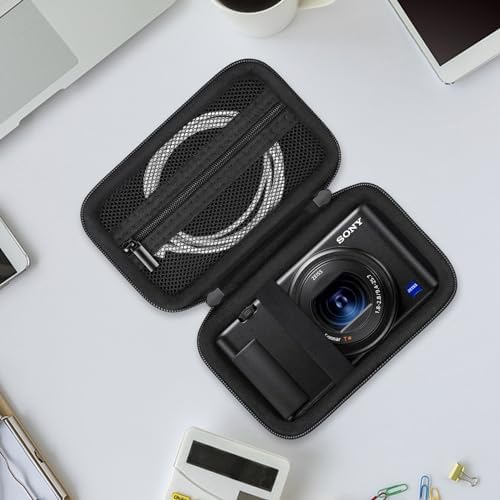 Hard Travel Case for Sony ZV-1, ZV-1F, ZV-1 II Digital Camera, Black - Image 7