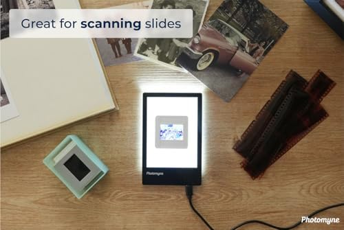 Photomyne A7 Mini Light Pad – Slide & Film Negative Scanning Viewer - Image 5