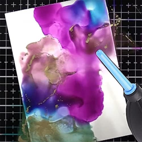 2Pack Ink Air Blower for Card Making Dispersing Inks Powerful Blowing Dust Removal Ash Removal Gas Blowing Hand Held Cleaning Tools for Sensor Computer Keyboard Camera Mobile Phone Cleaning - Image 4