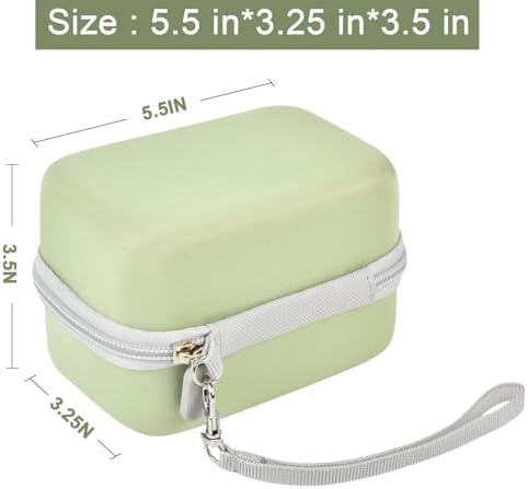 Digital Camera Case Compatible with KODAK EKTAR H35 H35N Half Frame Film Camera, Storage Holder Organizer for Kodak Ultra F9 M35 M38 Paper Shoot kamera, 35mm Film Rolls (Box Only) - Green - Image 5