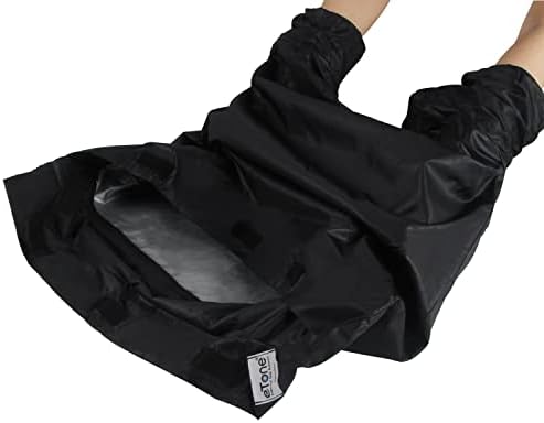 Darkroom Equipment Oversize Film Changing Bag Camera Dedicated Film Developing Darkroom Zipper Bag Double Layer Load Photography 27.3X28.26'' Photography Accessories (L) - Image 2