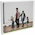 Sezanrpt Acrylic Picture Frames 8x10 Inches, Photo Frame for Love Memories, Family Happiness, Pet Pictures, Stamps Collection, Cash, Specimen Display, Two 8x10 Acrylic Block in 12mm + 12mm by Sezanrpt