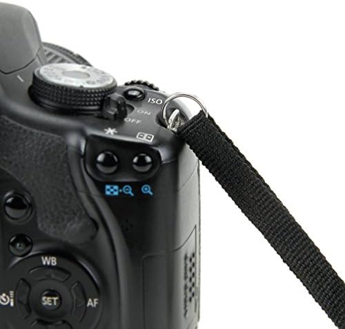 USA GEAR DualGRIP Professional Grip Camera Wrist Hand Strap with Neoprene Design and Metal Plate - Compatible with Canon, Fujifilm, Nikon, Sony, and more DSLR, Mirrorless, Point & Shoot Camera (Black) - Image 3