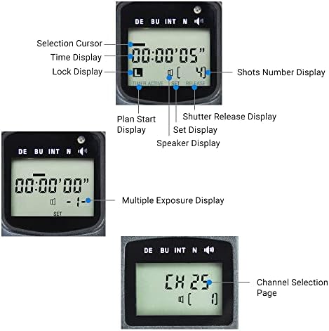 JJC Wireless Intervalometer Timer Remote Shutter Release for Canon R1 R3 R5 - Image 4