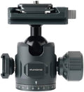 Camera Tripod Ball Head 28mm Metal Panorama Ball Head Compatible with Arca Type Quick Release Plate 1/4" Screw 3/8" Thread Mount Max Load 17lb/8kg Ball Head Mount for Monopod Slider DSLR Camera by Pukoko