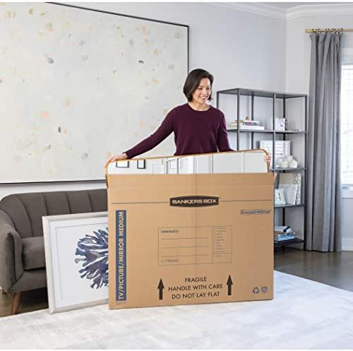 Bankers Box 4-Pack Medium TV/Picture/Mirror Moving Boxes - Image 3