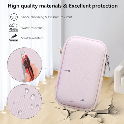 Hard Travel Case for Sony ZV-1, ZV-1F, ZV-1 II Camera, Jelly Pink - Image 5