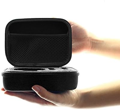 Small Carrying Case Compatible with Gopro Hero 13 12 11 9 8/AKASO EK7000 Brave 4 Brave 7/DJI Osmo Action 5 Pro/ODDV/APEXCAM/Pro Xtreme Action Camera, EVA Storage Bag - Image 3