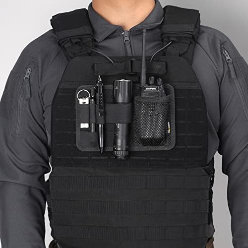 LIVANS Tactical Bag Insert Panel Organizer, Hook and Loop Modular Organizer - Image 4