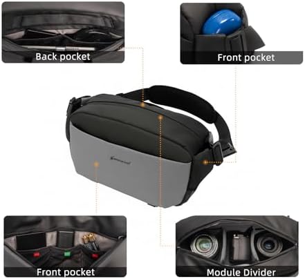 Besnfoto Everyday Crossbody Bag Camera Sling Bag - Image 2