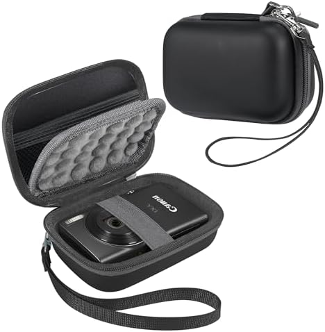 Leayjeen Small Camera Case for Canon PowerShot ELPH/IXUS - Black by Leayjeen