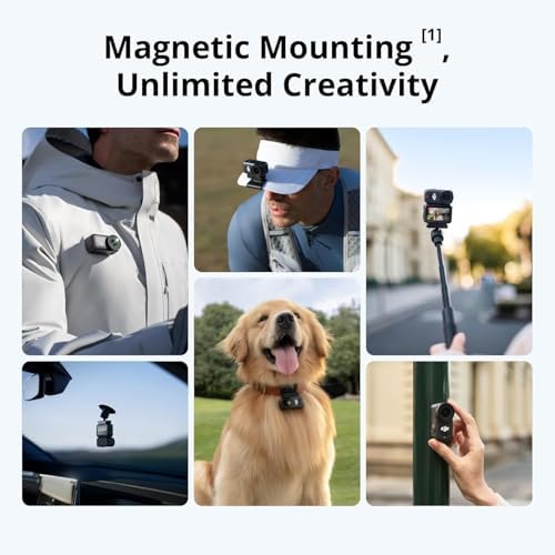 DJI Osmo Nano Vlog Combo (128GB), 4K Wearable Camera, Mic Mini TX Black - Image 3