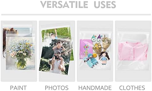 50 Pack 9x12 Inch Acid-Free Crystal Clear Plastic Sleeves for Art Prints - Image 6