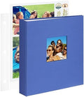 1DOT2 8.5x11 Inch 3 Ring DIY Scrapbook Photo Album, Blue by 1DOT2
