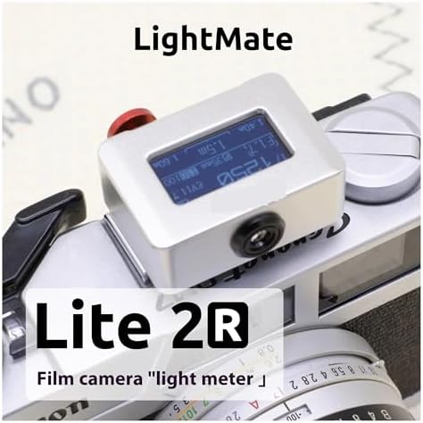 Light Meter LED Display Camera Light Meter with Cold Shoe for DSLR Camera Photography Customized Accessories(Silver Set) - Image 4