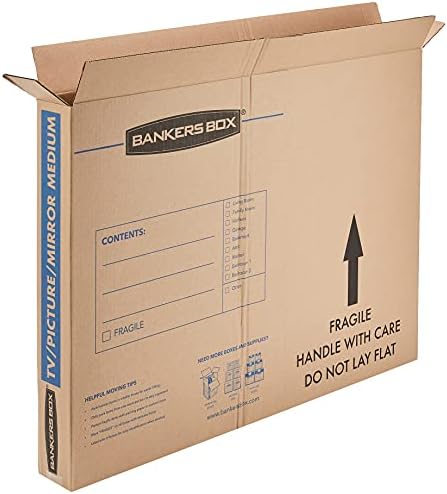 Bankers Box 4-Pack Medium TV/Picture/Mirror Moving Boxes by BankersBox
