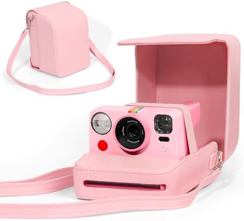 Camera Case for Polaroid Now/Now+ Gen2/3 Instant Film Camera, Pink by wogozan