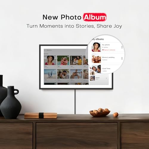 Frameo 15.6" Digital Picture Frame WiFi, Large Display Digital Photo Frame - Image 6