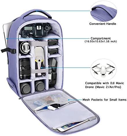 MOSISO Camera Backpack, DSLR/SLR/Mirrorless Photography Camera Bag - Image 2