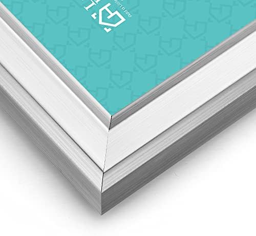 LaVie Home 4x6 Picture Frames (12 Pack, Silver) Simple Designed Photo Frame with High Definition Glass for Wall Mount & Table Top Display, Set of 12 Classic Collection - Image 3