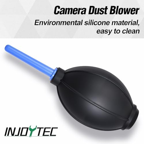 Dust Cleaner Kit Strong Cleaning Air Blower Soft Brush Blower Lens Cleaning Pen for Camera Lens CCD LCD Screens Microscopes Telescope Keyboards Guitars and Succulents Environmentally Silicone - Image 5
