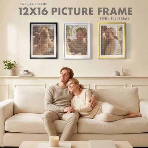 12x16 Frame Set of 5 for Diamond Art Painting 30x40cm Engineered Wood Black - Image 5