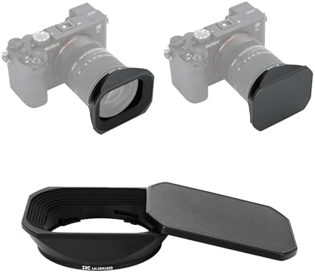 JJC Metal Square Lens Hood for Sigma 18-50mm f/2.8 DC DN Contemporary Lens by JJC