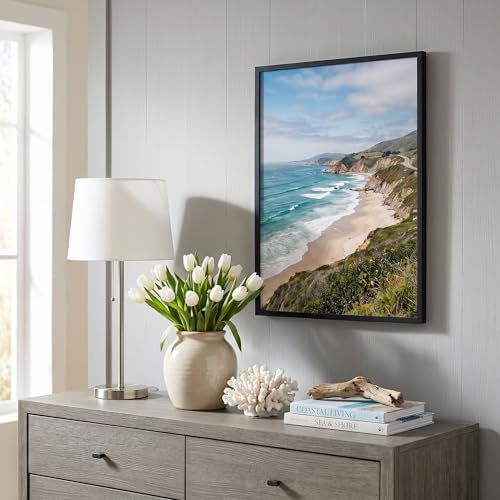 Americanflat 16x22 Poster Frame - Slim Molding - Black - Image 4