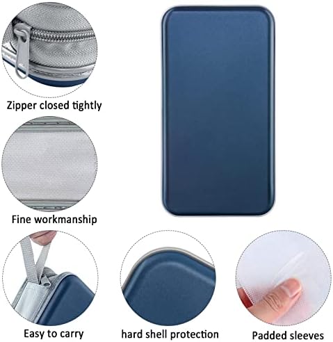 Siveit CD DVD Cases 96 Capacity Disc Storage Binder for Car(Dark Blue) - Image 2