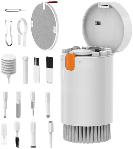 Electronics Cleaning Kit Camera Cleaning Kit Lens Camera Cleaner 20 in 1 Multifunctional Deep Tools with Storage Box for Cameras Lens Earphones Phones by Domary