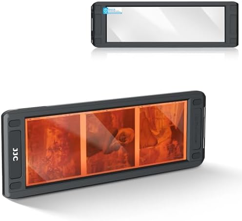 JJC Negative Film Holder Mounts for 120 Medium Format Film Compatible with Film Scanners Copying Equipment, Holds 3 Negative Frames On Digitizing Adapter Set by JJC