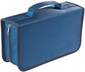 Capacity CD/DVD case Wallet, Storage,Holder,Booklet (128 Blue) by Rekukos