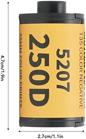 35mm Color Print Film, 35mm Film Colour Wide Exposure Range 2 Film Roll Camera Film for 135 Camera (12 Sheets) - Image 6