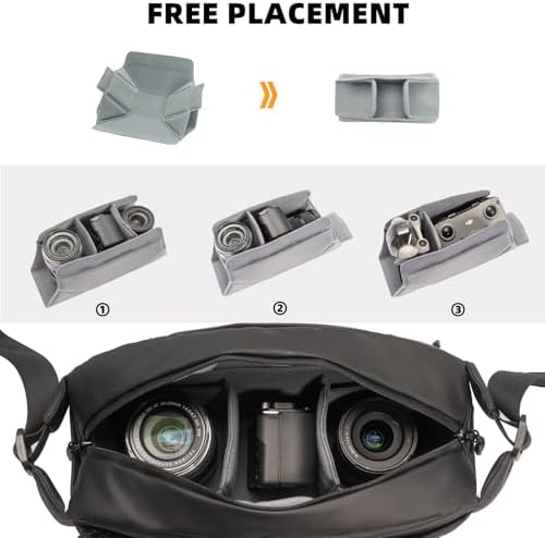 Besnfoto Everyday Crossbody Bag Camera Sling Bag - Image 3