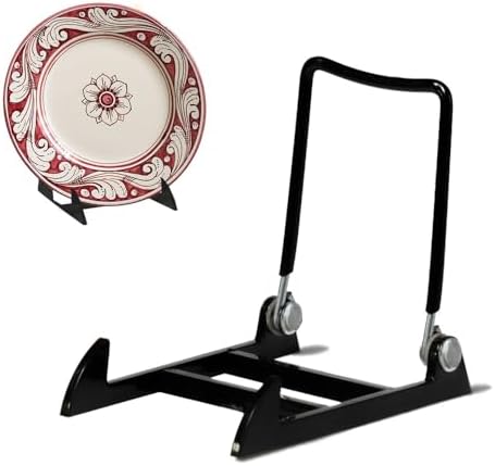 KINGDOM SOLUTIONS - 3.5" Black Acrylic Display Stand Made in USA - 12 Pack by KINGDOMSOLUTIONS