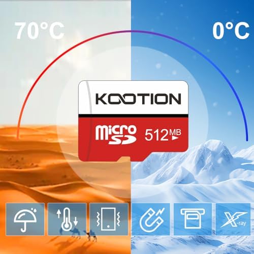 (Not 512GB) 10-Pack 512MB Micro SD Card, KOOTION Class 4 Low Capacity Memory Cards for Old Phones/MP3 Players, Basic Small Data Storage & File Transfer (10 Pack, 512 Megabyte) - Image 4